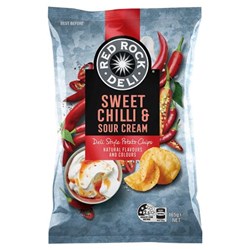 Red Rock Deli Chips Sweet Chilli & Sour Cream 165g