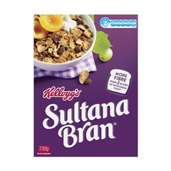 Kelloggs Sultana Bran Cereal 730g