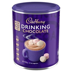 Cadbury Drinking Chocolate 450g Tin