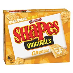 Arnotts Shapes Original Crackers Cheddar 175g