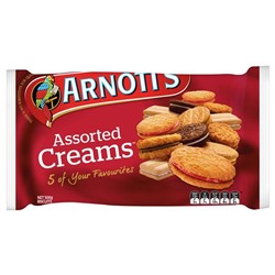 Arnotts Assorted Creams Biscuits 500g