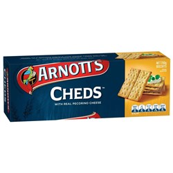 Arnotts Cheds Crackers 250g