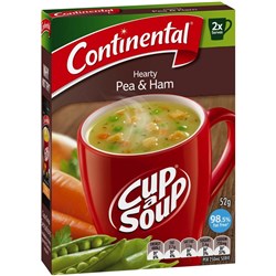Continental Cup-A-Soup 25g Pea & Ham Pack 2