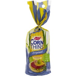 Original Corn Thins Popped 150gm Pack