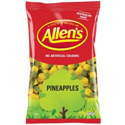 Allens Pineapples Lollies 1.3kg
