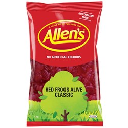Allens Red Frogs Lollies 1.3kg