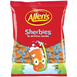 Allens Sherbies Lollies 850g