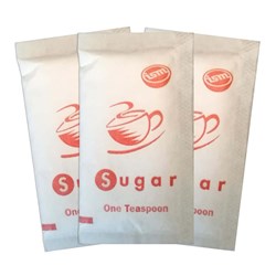 ISM Single Serve White Sugar Sachets 3g Carton 2000