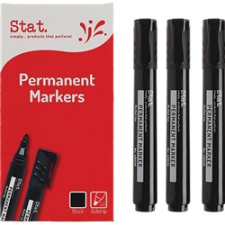 Stat Permanent Marker Bullet 2.0mm Black