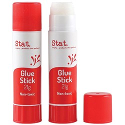 Stat Glue Stick PVP Clear 21gm Medium