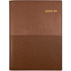 Collins Vanessa Financial Year Diary A4 Week To View Brown