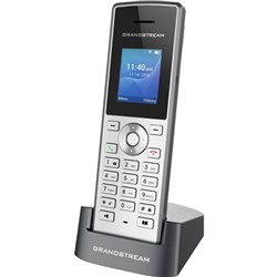 Grandstream WP810 Wi-Fi Cordless IP Phone Silver And Grey