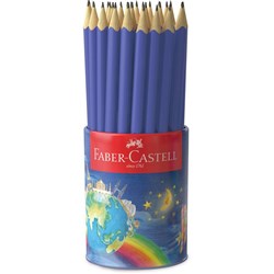 Faber-Castell Graphite Pencil Junior Triangle 2B Tin Cup of 50