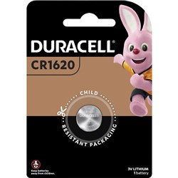 Duracell Speciality Lithium Button Battery 1620