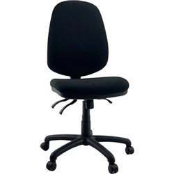 K2 NTR Regency Multi-User 24/7 Ultra HD Task Chair High Back Black