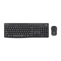 Logitech MK295 Silent Wireless Keyboard and Mouse Combo Graphite