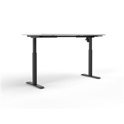 OLG QuickStand Height Adjustable Desk 1200W x 750D x 720-1200mmH Black/White