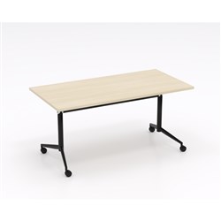 OLG Uni Flip Table 1500W x 750D x 720mmH Black Frame Black Frame