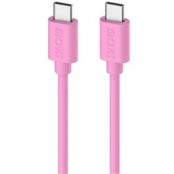 Moki USB-C To USB-C SynCharge Cable 1 Metre Soft Pink