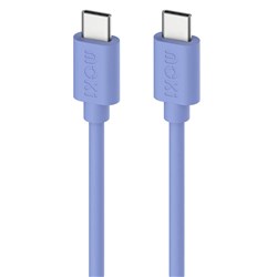 Moki USB-C To USB-C SynCharge Cable 1 Metre Ultra Blue