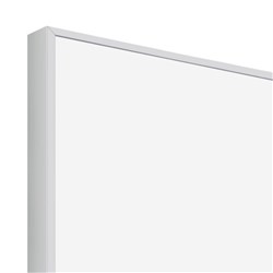 Visionchart LX8 Edge Porcelain Projection Whiteboard Magnetic 2400 x 1200mm Slim Edge Frame