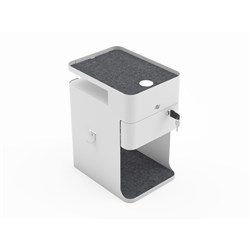 Elevar Anti Gravity Desk Mounted Storage Caddy 256W x 350D x 445mmH White