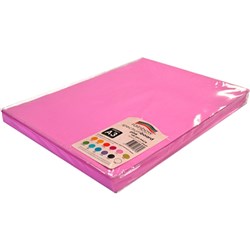 Rainbow Spectrum Board A3 220gsm Pink 100 Sheets