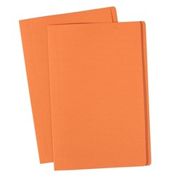 Avery coloured manilla folders Foolscap Orange Box 100