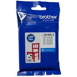 Brother LC-3319XLC Ink Cartridge High Yield Cyan