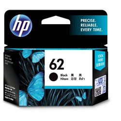 HP 62 INK CARTRIDGE Black C2P04AA