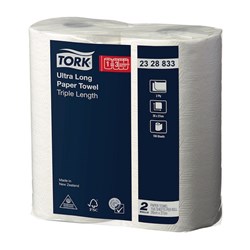 TORK KITCHEN TOWEL PREMIUM 2 PLY 120 SHEETS PER ROLL (REPLACES 2276037)