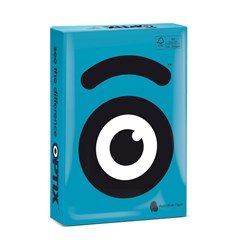 OPTIX COLOURED COPY PAPER A4 80gsm Zuli Blue Ream of 500