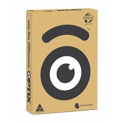 OPTIX COLOURED COPY PAPER A4 80gsm Koda Caramel
