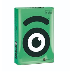 OPTIX COLOURED COPY PAPER A4 80gsm Reva Green Ream of 500