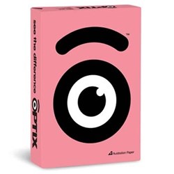 OPTIX COLOURED COPY PAPER A4 80gsm Velo Pink