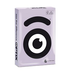 OPTIX COLOURED COPY PAPER A4 80gsm Cadi Lilac Ream of 500