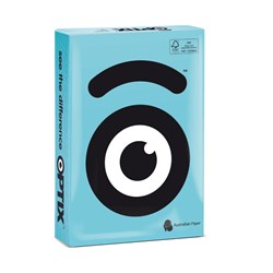 OPTIX COLOURED COPY PAPER A4 80gsm Inga Turquoise Ream of 500