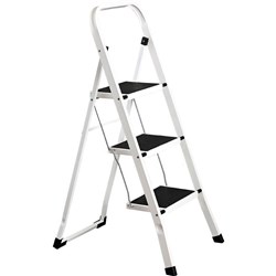 Italplast Step Ladder 3 Step White