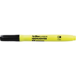 Artline Supreme Highlighter Chisel 2-5mm Yellow