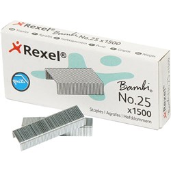 Rexel Staples No.25 25/4 Box Of 1500