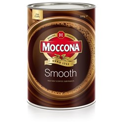 Moccona Smooth Instant Coffee Granules 500gm Can