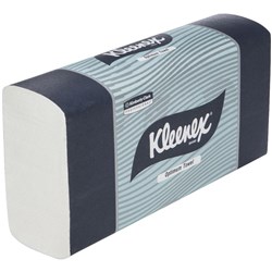 KLEENEX 4456F OPTIMUM HAND TOWEL INTERLEAVED 240 x 305MM 120 SHT CTN 20