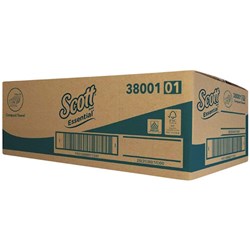 5855 SCOTT® COMPACT HAND TOWEL WHITE, 110 TOWELS / PACK BOX OF 16
