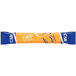 CSR Raw Sugar 3g stick Carton of 2500 sticks