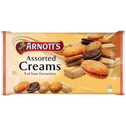 ARNOTTS ASSORTED CREAMS 500G