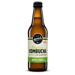 Kombucha Apple Crisp 330ml Bottle Ctn 12